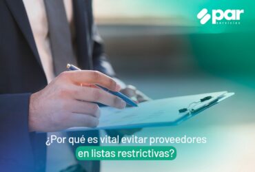 Proveedores en listas restrictivas